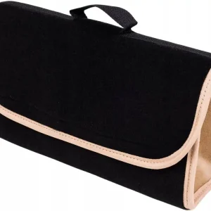 Kuferek torba do auta POZIOM - Czarno-Beżowa Niska cena