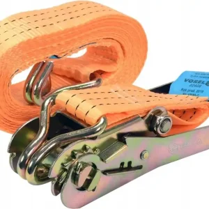 Najlepsza cena PAS TRANSPORTOWY TAŚMA ŚCIĄGACZ 6M 50MM 2 ELEMENTY