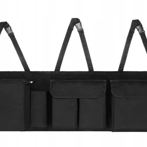 Wyprzedaż Organizer Z Przegródkami XL 106x32cm Do Samochodu Bagażnika 5 Kieszeni