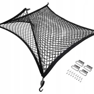 Oferta limitowana 80X60CM DWUWARSTWOWA Z ZACZEPAMI O3E57 SIATKA ELAS