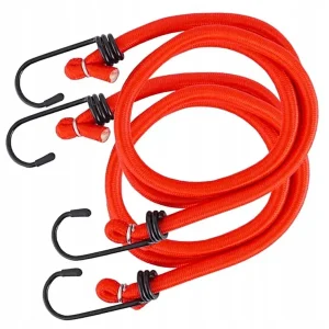 Zwrot pieniędzy T5V94 Linki elastyczne z haczykami 7mm x 80cm 2 sz