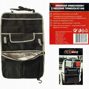 Promocja Organizer Samochodowy z Kieszenią Termoizolacyjną