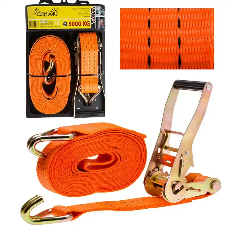 Autentyczny Pas do mocowania ładunku 12.0 m, 50 mm, 5000 kg
