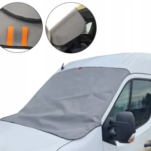 Kup teraz Mata Osłona na szybę przednią samochodu BUS, odblaski gruba POLCOVER