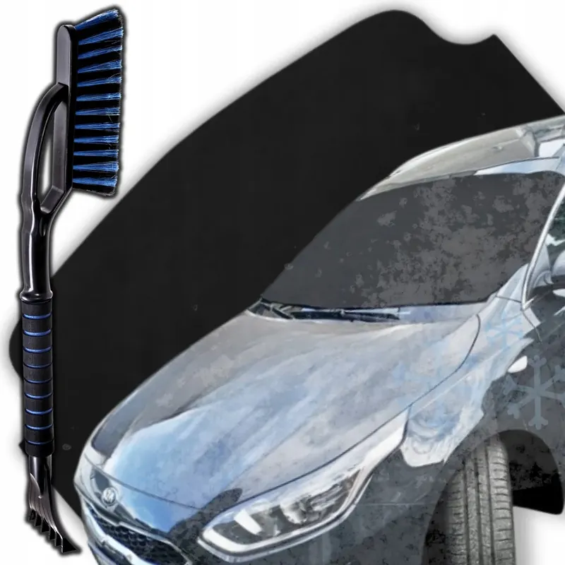 Oferta MATA ANTYSZRONOWA NA SZYBĘ SAMOCHODOWĄ zima SZCZOTKA SKROBACZKA TOMPAR NT65