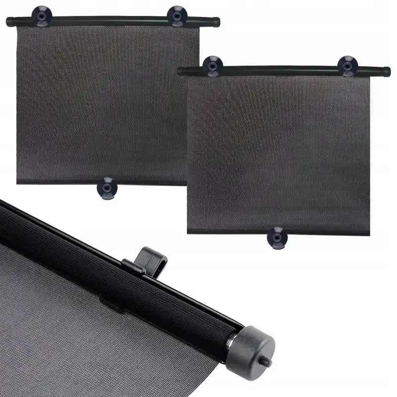 2 x ROLETA NA SZYBĘ SAMOCHODU ROZWIJANA ZASŁONKA Rabat