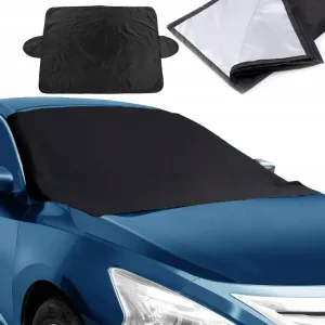 MATA NA SZYBĘ DO AUTA OSŁONA MAGNETYCZNA ANTYSZRONOWA NA ZIME DUŻA SOLIDNA Darmowa dostawa
