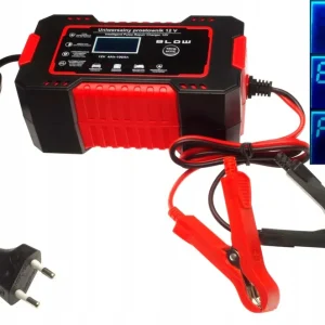 Rabat Prostownik automatyczny do samochodu motocykla quada skutera 12V - 6A LCD