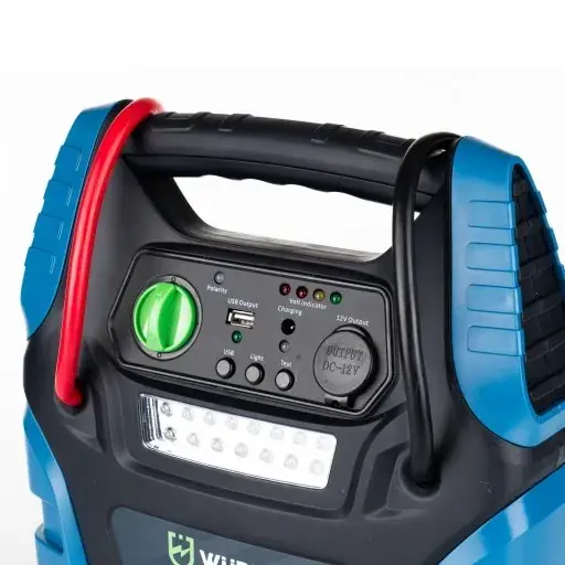 Niska cena PROSTOWNIK ROZRUCH POWERBANK STARTER KOMPRESOR ŚWIATŁO LED URZĄDZENIE 5W1