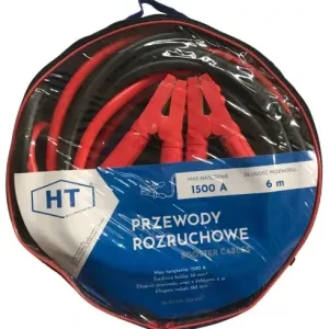 PRZEWODY KABLE ROZRUCHOWE 1500A DŁ.6M GRUBE 50MM SAMOCHÓD AUTO Promocja