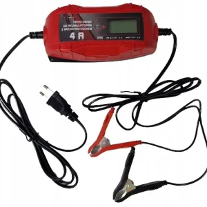 Nowość PROSTOWNIK ŁADOWARKA Z MIKROPROCESOREM 12V 6V 4A