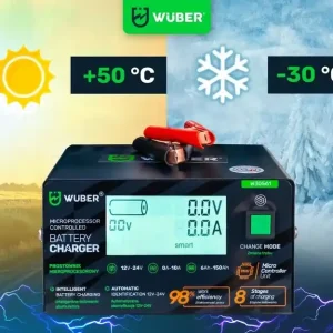 PROSTOWNIK 12V i 24V MIKROPROCESOROWY ŁADOWARKA DO AKUMULATORA NAPRAWA 10A Bezpieczna płatność