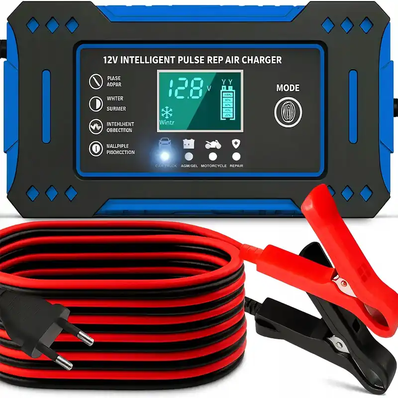 Ekspresowa dostawa Prostownik Samochodowy 12V 24V Automatyczny z Funkcją Naprawy Akumulatorów