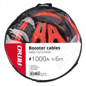 Zamów teraz KABLE ROZRUCHOWE 1000A 6M Kable rozruchowe Amio 01435 1000A 6m