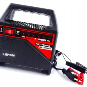 Wysoka jakość PROSTOWNIK ŁADOWARKA DO AKUMULATORA 6V 12V 6A FV