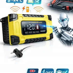 Tylko dziś INTELIGENTNY PROSTOWNIK SAMOCHODOWY ŁADOWARKA AKUMULATORA MOC 12V 24V 10A