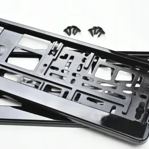 2 x do Mercedes Ramki pod tablice połysk + wkręty Wyprzedaż