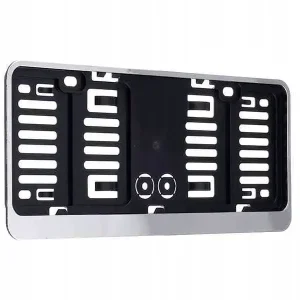 Oryginalny Ramka na tablicę rejestracyjną, małą 305 x 114 mm, chrom