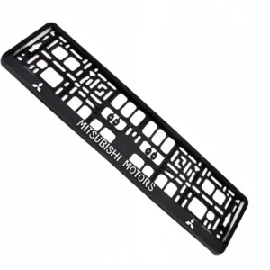 Wysoka jakość RAMKA TABLICY REJESTRACYJNEJ MITSUBISHI 2SZT