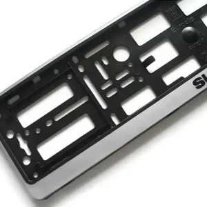 Ramka srebrna pod tablice z napisem SUZUKI zawiasy ramki podkładki Najlepsza cena