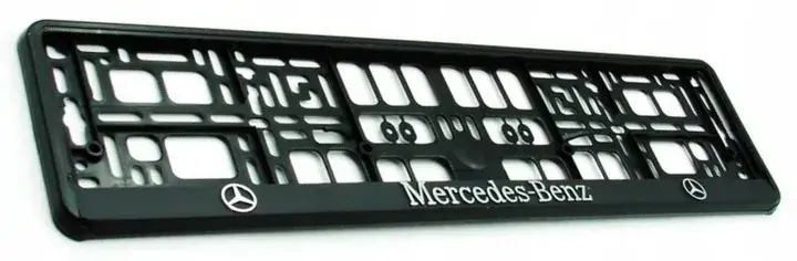 RAMKA POD TABLICĘ REJESTRACYJNĄ 3D MERCEDES 2SZT Niska cena