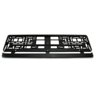 RAMKA TABLICY REJESTRACYJNEJ CZARNA ELASTYCZNA Rabat