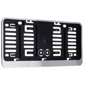 Ramka na tablicę rejestracyjną, małą 305 x 114 mm, chrom Rabat