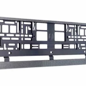 Szybka dostawa Ramka na tablicę rejestracyjną, carbon