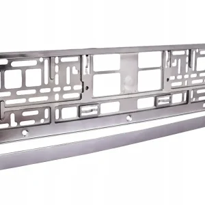 Ramka na tablicę rejestracyjną metalizowana grafit Niska cena