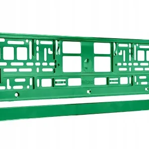 Zamów teraz Ramka na tablicę rejestracyjną zielona