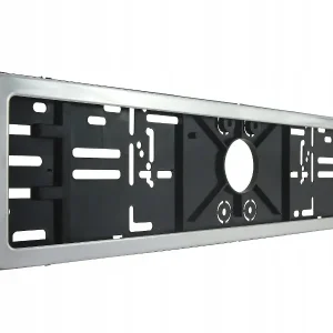 RAMKA POD TABLICĘ REJESTRACYJNĄ STAL NIERDZEWNA MOCNA Autentyczny