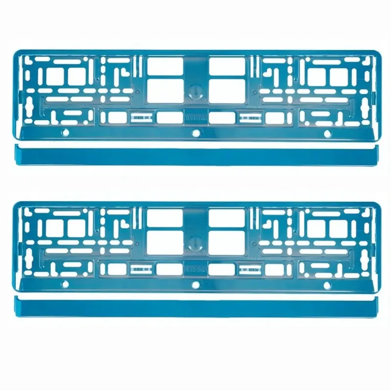 Darmowa dostawa Ramka na tablicę rejestracyjną POD tablicę rej turkusowa zestaw ramek 2szt.