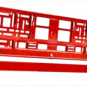 H5A12 RAMKA NA TABLICĘ REJESTRACYJNĄ METALIZOWANA CZERWO 87655 Zamów teraz