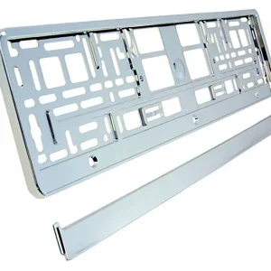 A8C34 RAMKA POD TABLICE REJESTRACYJNĄ METALIZOWANA Tylko dziś