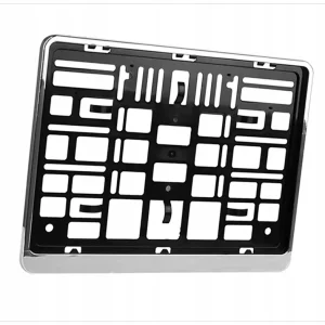 Wysoka jakość K8G35 RAMKA NA TABLICĘ REJESTRACYJNĄ 305 X214 DWURZĘDOWĄ 58465