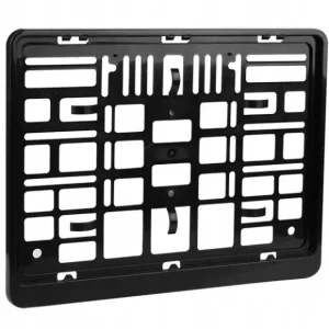 Ramka na tablicę rejestracyjną dwurzędową zabudowany tył Wyprzedaż