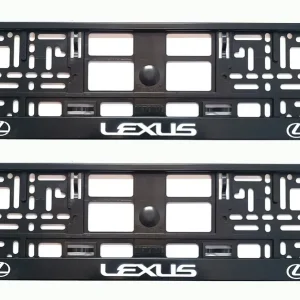 Zwrot pieniędzy RAMKI DO TABLICY REJESTRACYJNEJ LEXUS NAPIS UV 2 SZTUKI