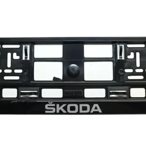 Bezpieczna płatność RAMKA DO TABLICY REJESTRACYJNEJ SKODA VRS NAPIS SYLIKON