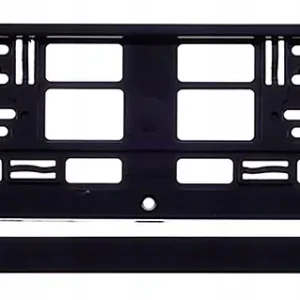 UE CZARNA RAMKA RAMKI POD TABLICE REJESTRACYJNE H8 Ekspresowa dostawa