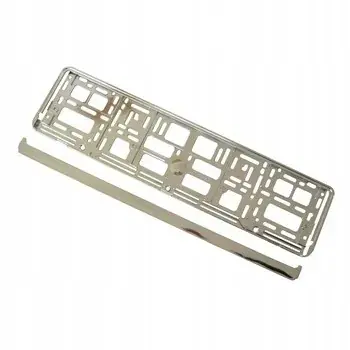 Najlepsza cena Name Ramka Chromowana do Tablicy Rejestracyjnej - Uniwersalna