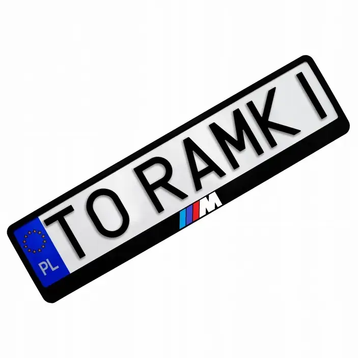 Tylko dziś BMW Ramki pod tablice ramka BMW M-PERFORMANCE 1 szt BMW MPower