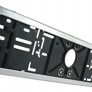 RAMKA H5W85 POD TABLICĘ REJESTRACYJNĄ STAL NIERDZE Autentyczny