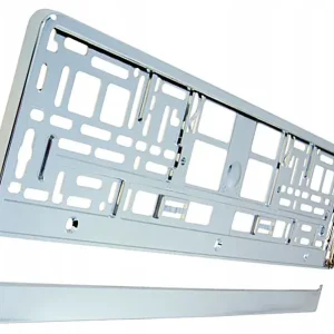 RAMKA K9H26 POD TABLICĘ REJESTRACYJNĄ CHROMOWANA F Bezpieczna płatność