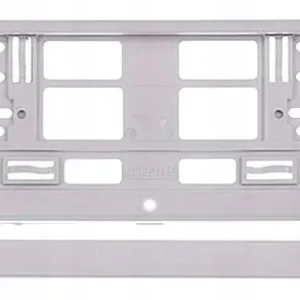 Promocja METALIZOWANA BIAŁA RAMKA TABLICY REJESTRACYJNEJ Z1