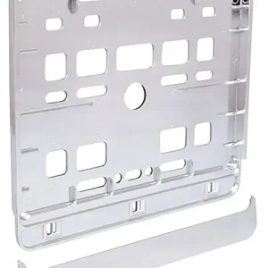 MOTOCYKLA CHROM RAMKA NA TABLICĘ REJESTRACYJNĄ Q6N DO MOTORU Autentyczny