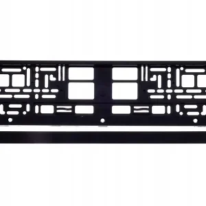 RAMKA POD TABLICĘ REJESTRACYJNĄ CZARNA TANIA FV Najlepsza cena