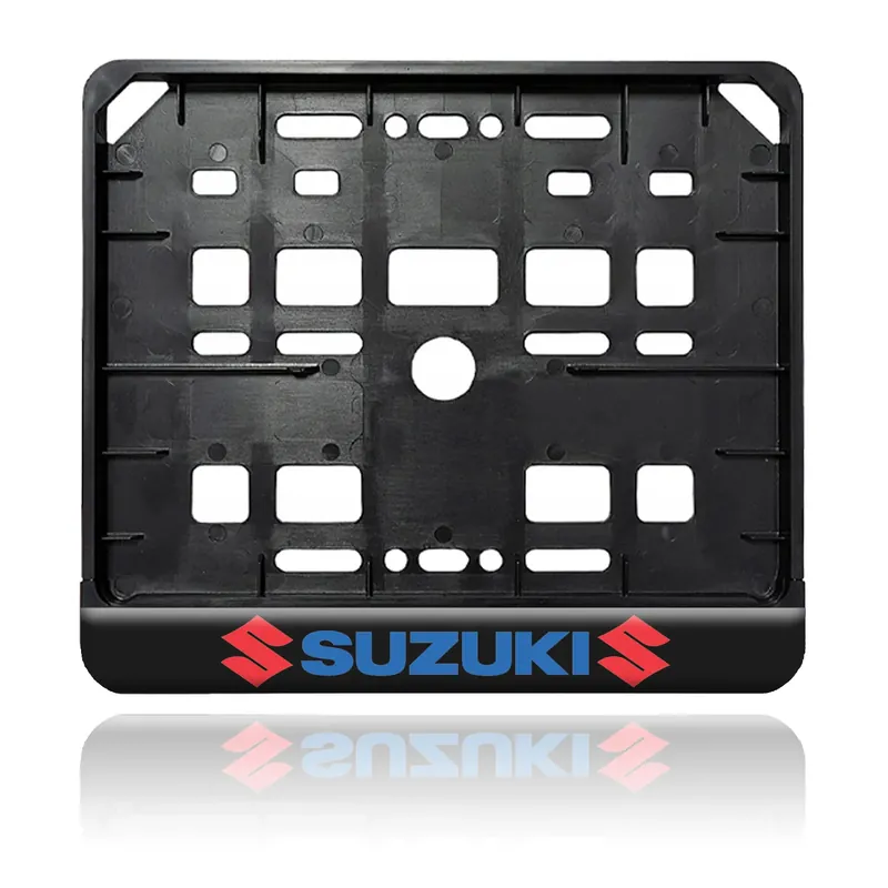 Zwrot pieniędzy RAMKA NA TABLICĘ REJESTRACYJNĄ NA MOTOCYKL MOTOR USA JDM LOGO SUZUKI2