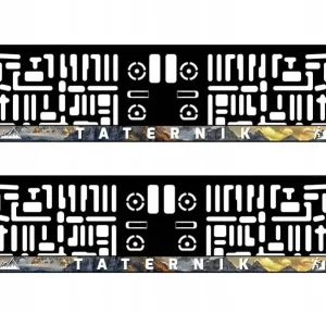 RAMKA TABLICY REJESTRACYJNEJ HOBBY TATERNIK 2szt. Rabat