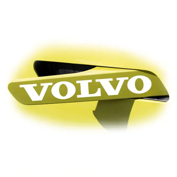 VOLVO naklejka wlepa na klamkę 10x1,4 Niska cena