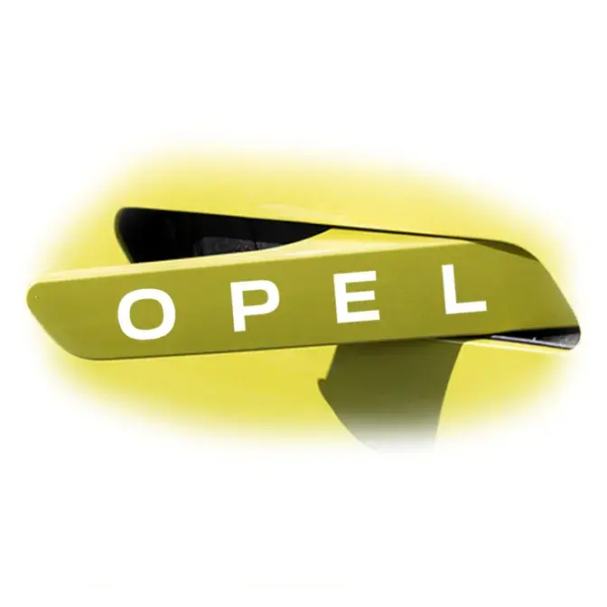 OPEL naklejka wlepa na klamkę 10x1,4 Kup teraz